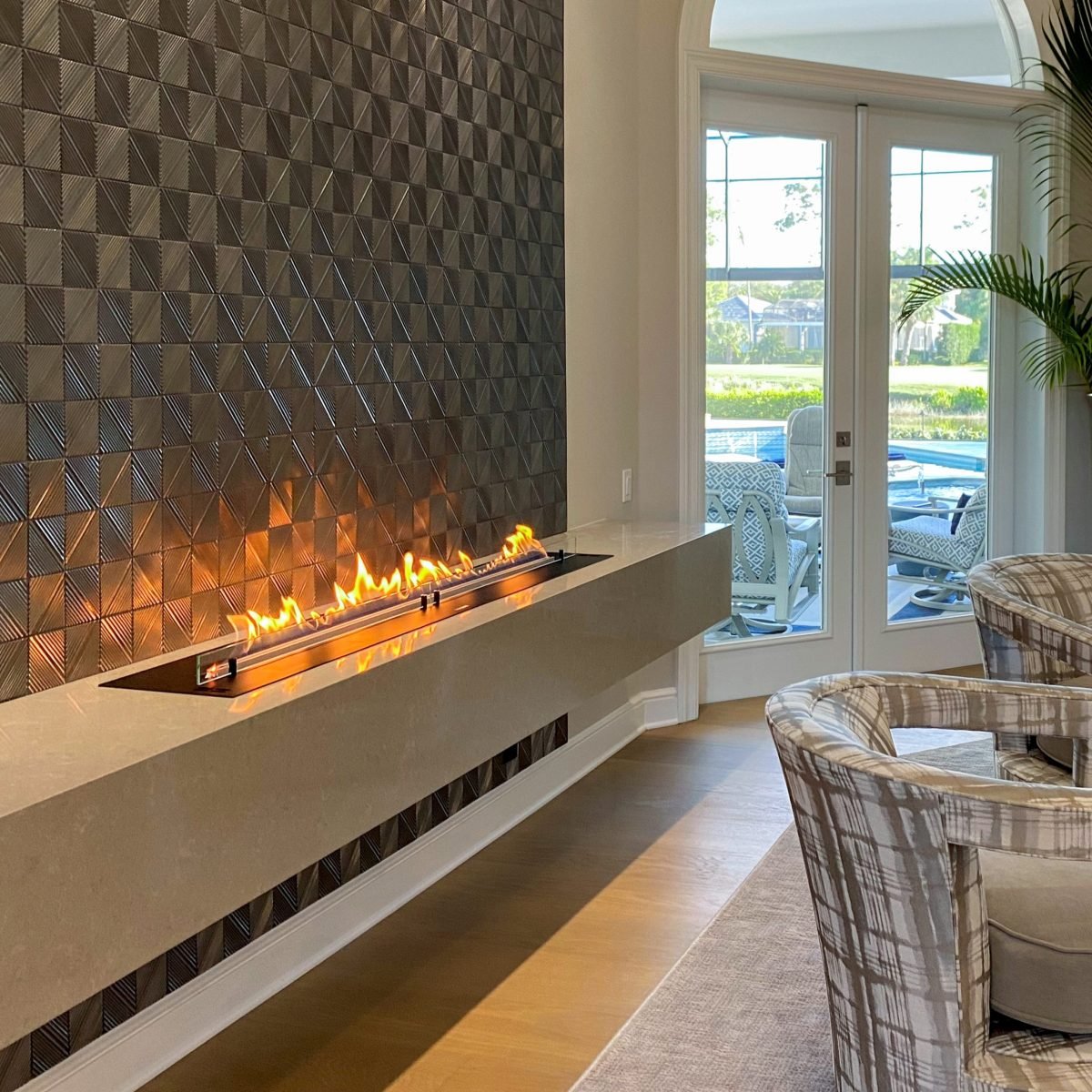 Planika fireplace highlight