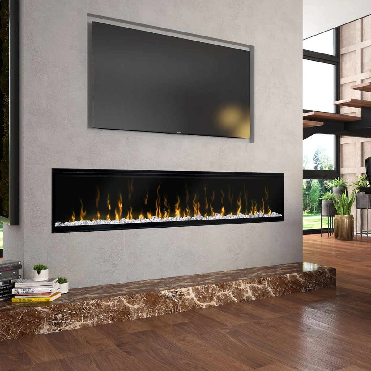 Dimplex fireplace highlight