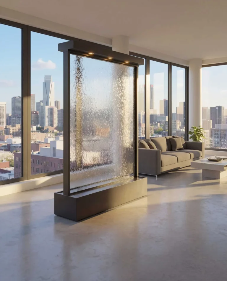 SPS-C Double Faced Crystal Architectural Water Curtain