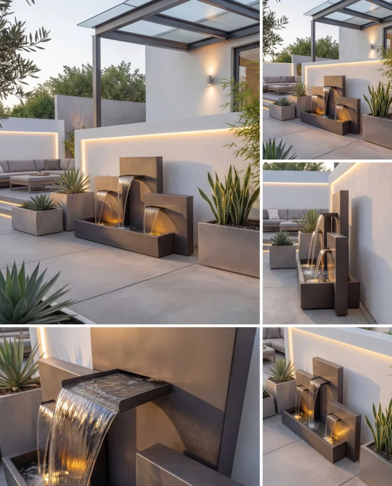 CW300 Three Tiered Architectural Garden Waterfall