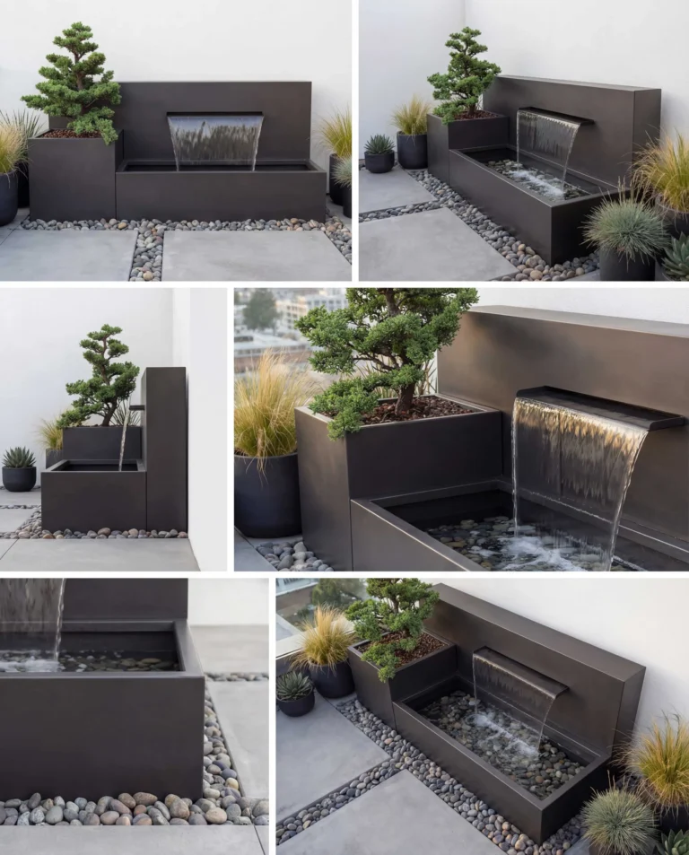 DS120 Potted Garden Waterfall