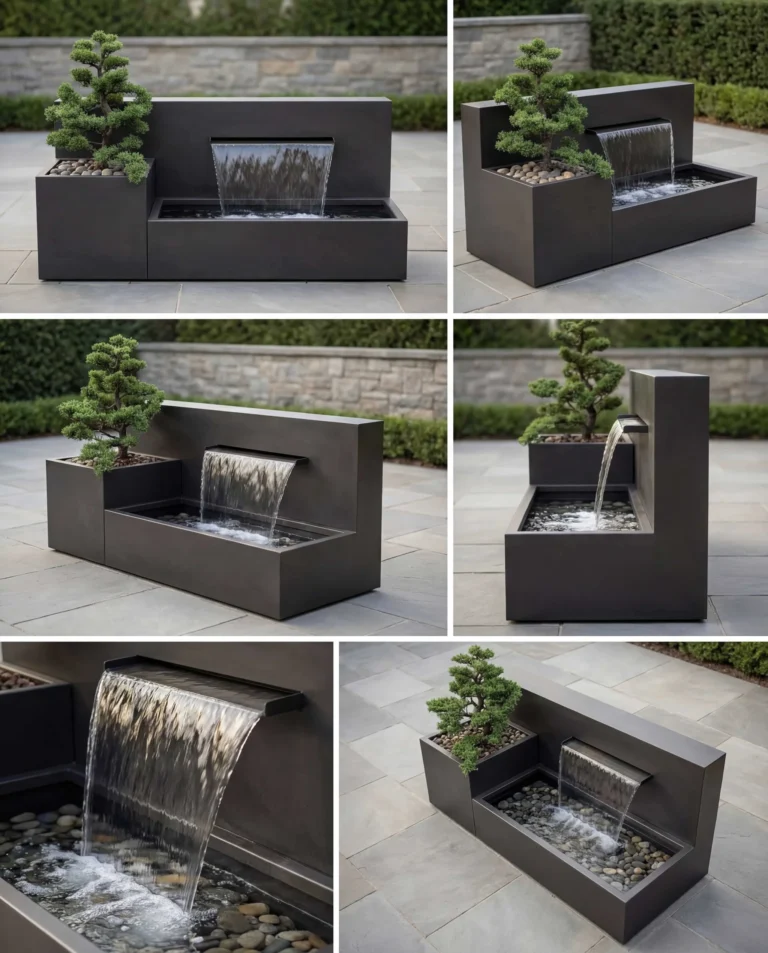 DS120 Potted Garden Waterfall