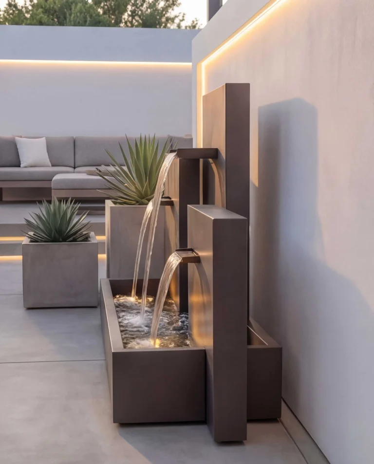 CW300 Three Tiered Architectural Garden Waterfall