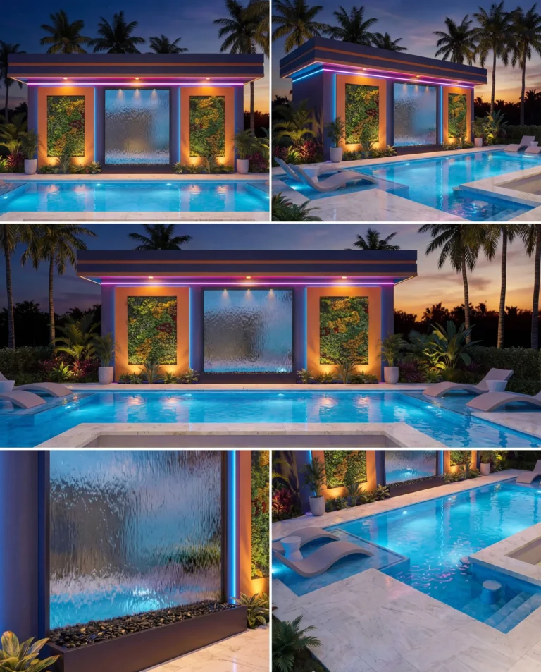 SPA Real Mirror Water Curtain