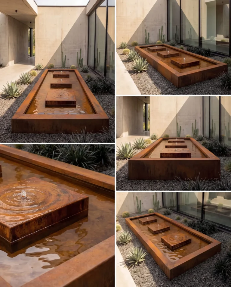 KYSB-Pathway Corten Linear Architectural Waterway