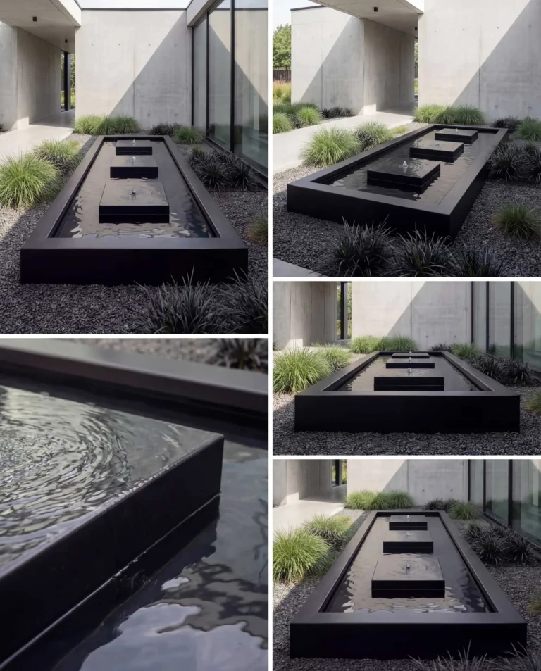 KYSB Pathway Architectural Waterway Waterfall