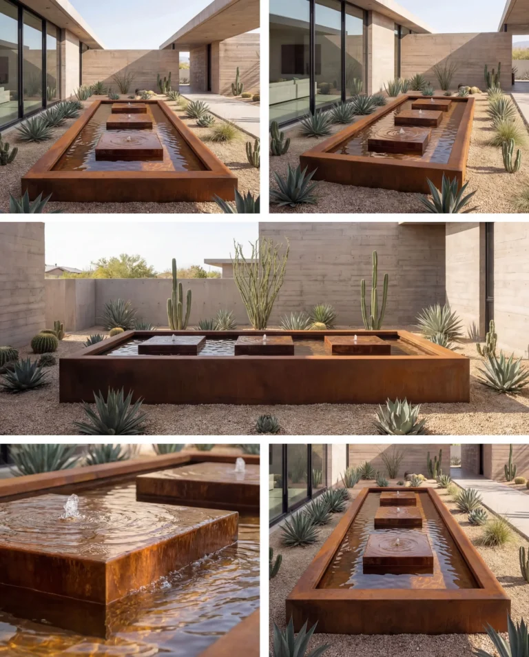 KYSB-Pathway Corten Linear Architectural Waterway