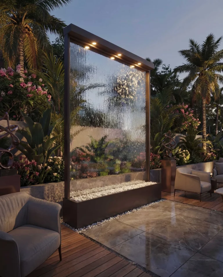 SPS-T Crystal Architectural Water Wall Series