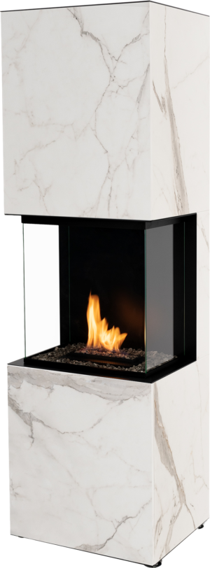 Rock Fireplace