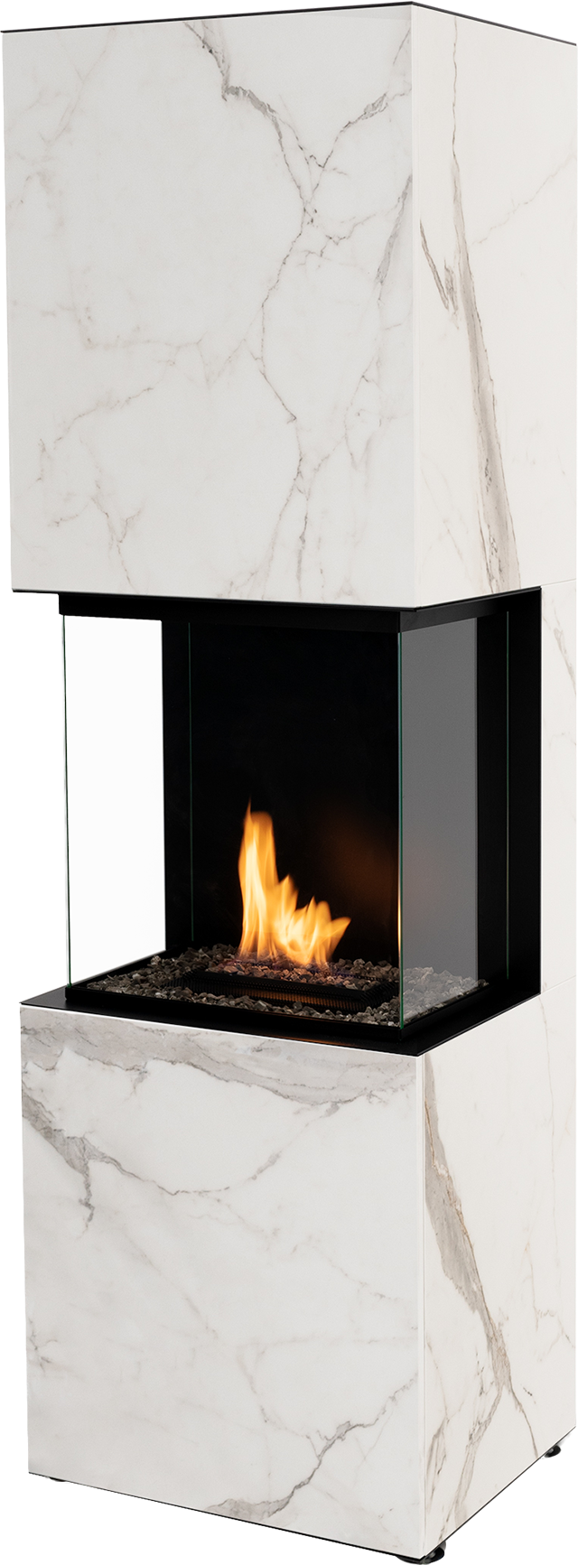 Rock Fireplace